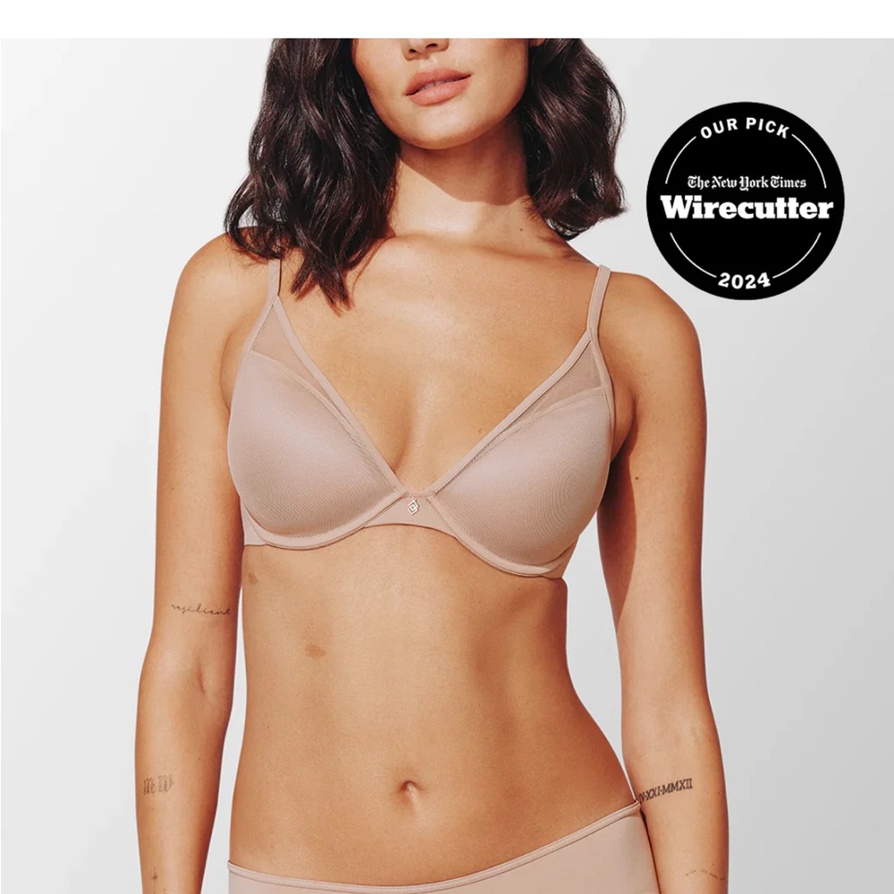 ThirdLove Uplift Purge Bra 34D Nude w/tags! NEW!